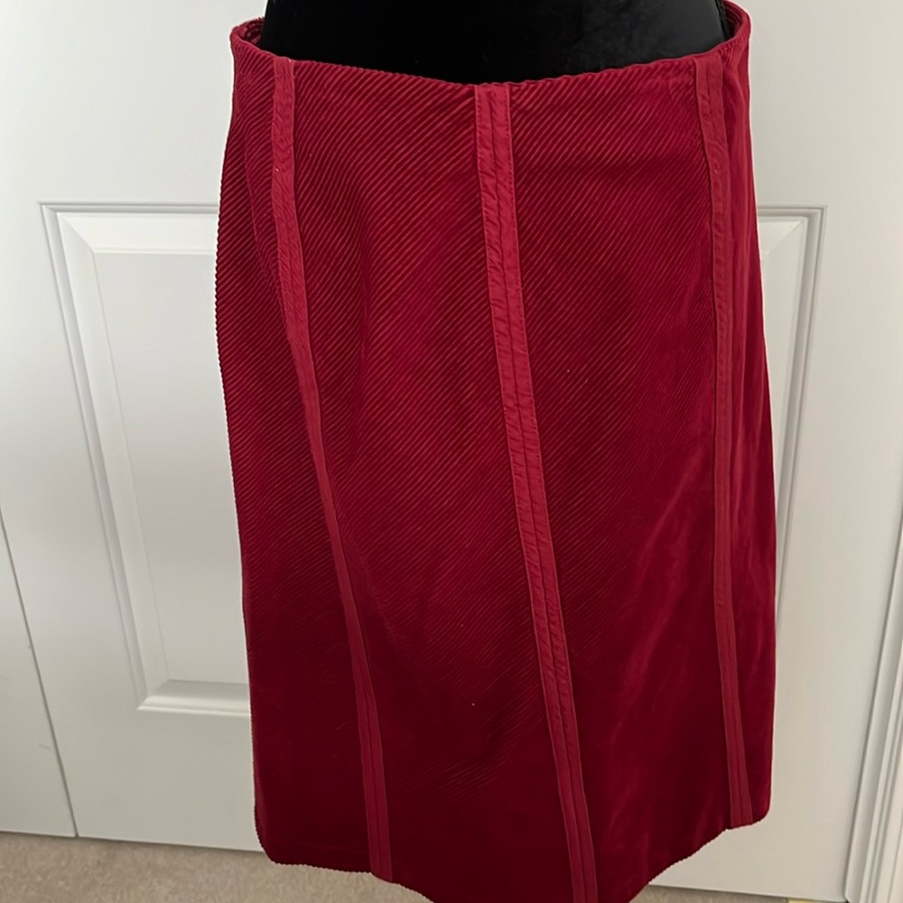 Corduroy skirt